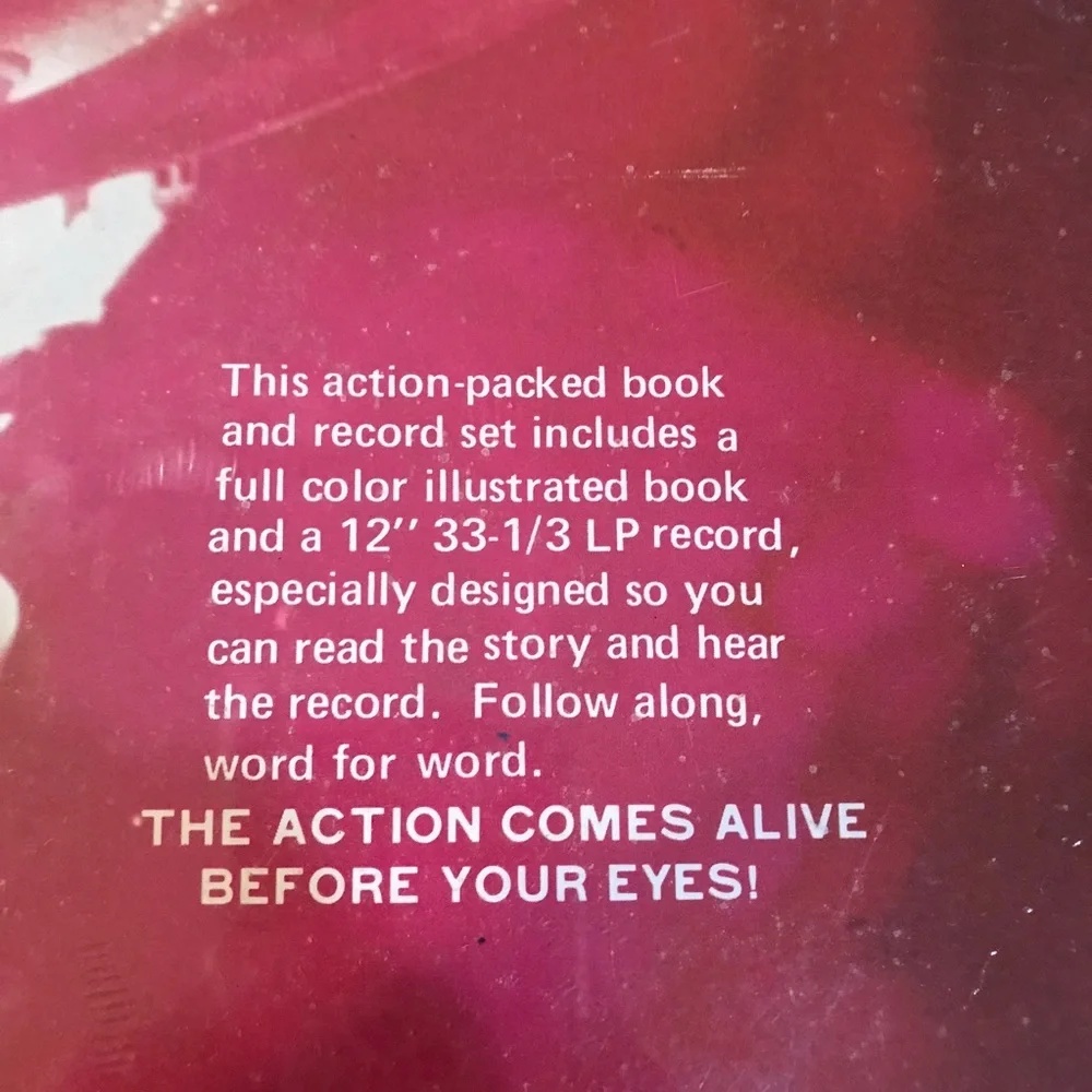 🪐VINTAGE STAR TREK Book & Record Set - Picture 5 of 7